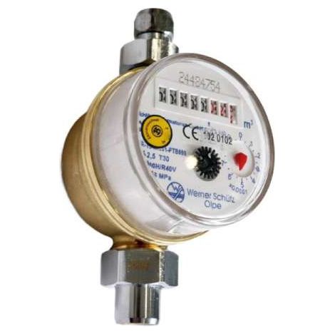 Beckenzähler 3/4’’’ Mitte q3 2,5m3/h Kalibriersteuer enthalten