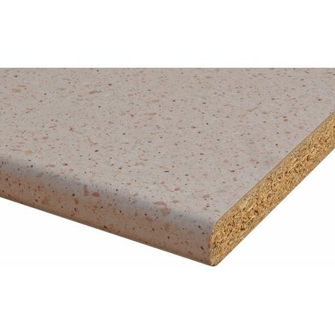 Piano top per mobili e cucina in laminato stratificato hpl varie dimensioni colore: granelli di sabbia - cm 4 x 60 x 60