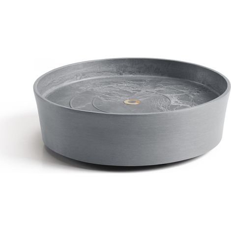 Ecopots Untersetzer mit Rädern 30 für Blumentöpfe - L 28,7 cm x B 28,7 cm x H 8,3 cm - Innen- und Außenbereich