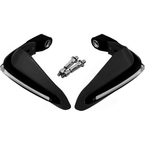 Poignées moto LED antivent pare-chocs protection guidon diamètre 1,5 cm (1/5)