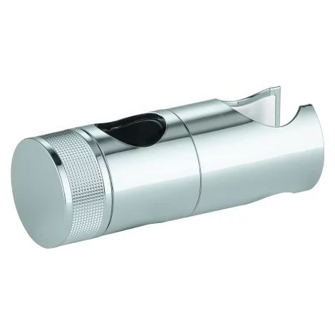 GROHE elemento deslizante 48424 para barras de ducha Rainshower SmartActive, deslizador con soporte giratorio para ajuste de altura de teleducha, phantom black, 48424KF0
