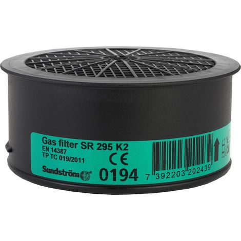 Filtre Sundström - SR 295 K2 pour demi-masques et masques intégraux