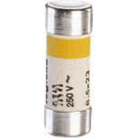 Cartouche cylindrique domestique 8,5x23mm avec voyant 4A LEGRAND 011404