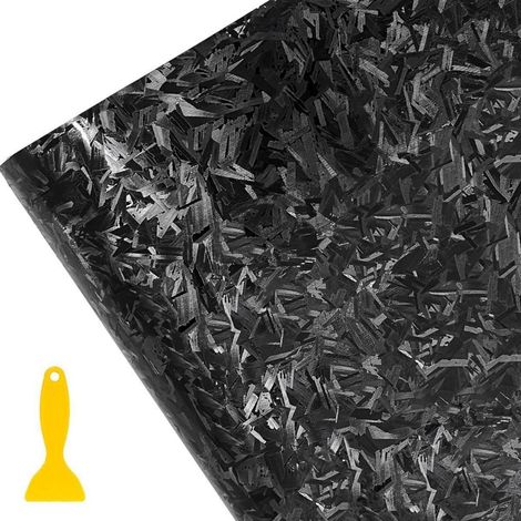 Selbstklebende Carbon Folie 150x30cm, robust & wasserdicht (1/5)