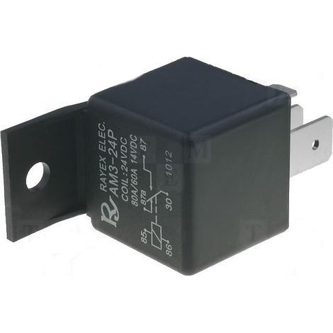 Auto-Relais 24VDC 80A 1,8W Faston AM3-24P