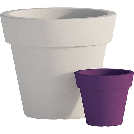 Vaso in Polimero Monacis Gemma Bianco - Ø 110 cm. - h 95 cm. (1/5)