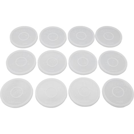 12PCS Coaster Molds DIY Hand Crafted Twelve Constellations Silicone Coaster Mold Easy Demoulding Mold for DIY Cup Mat (1/5)
