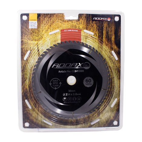 TIMCO Circular Saw Blade Trimming/Crosscut Medium/Fine - 254 x 30 x 60T