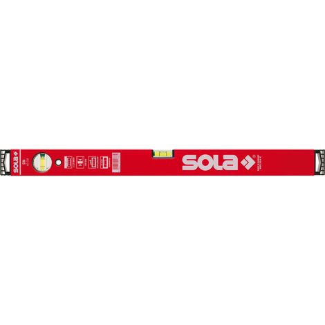 SOLA SM RED Niveau à 2 bulles en aluminium 40 cm