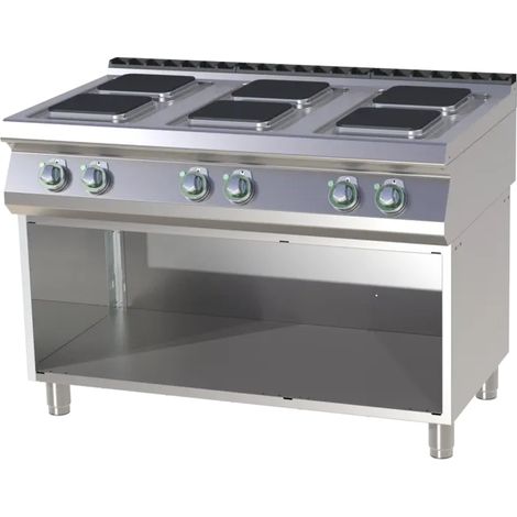 Fourneau électrique avec soubassement RM - SPQ 7120 E - RM Gastro