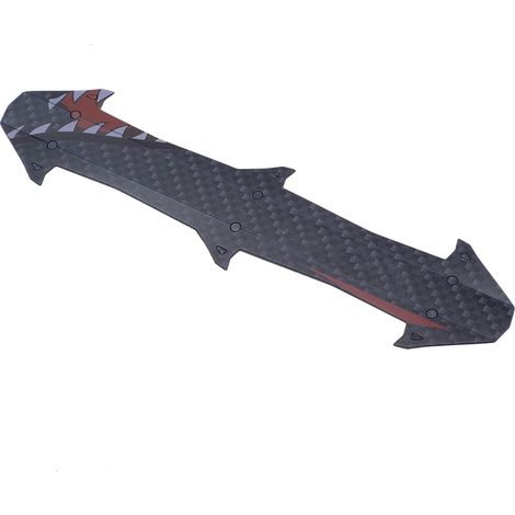 Protecteur de Cadre Vélo en Carbone Anti-Chaîne pour Bicyclette (1/5)