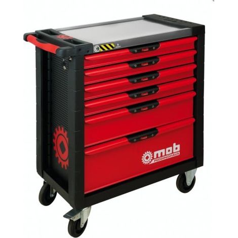 MOB - Servante XLINER 4 modules, 6 tiroirs garnie ou vide pour ranger vos outils (1/5)