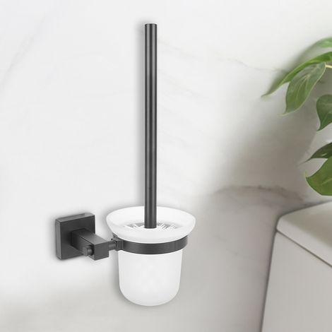 Brosse Nettoyage Murale Long Manche Porte-Gobelet Noir (1/4)
