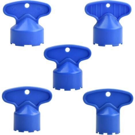5 Clé Aérateurs de Robinet, Mousseur Robinet Economie Eau Plastique, Économiseur d'eau pour Robinet de Cuisine Universel, Filtres Aérateur Outils de Clé pour Evier (M16.5/M18.5/M21.5/M22.5/M24)