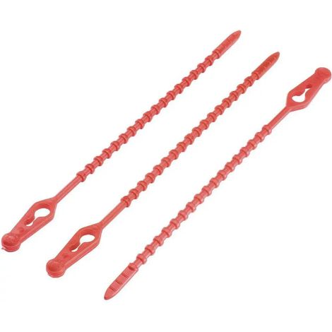[NEUWERTIG] B-Ware Lapp Kabelbinder Kabelband Quick Tie Rot 320 X 4,4 Rd Kunststoff 100 Stück