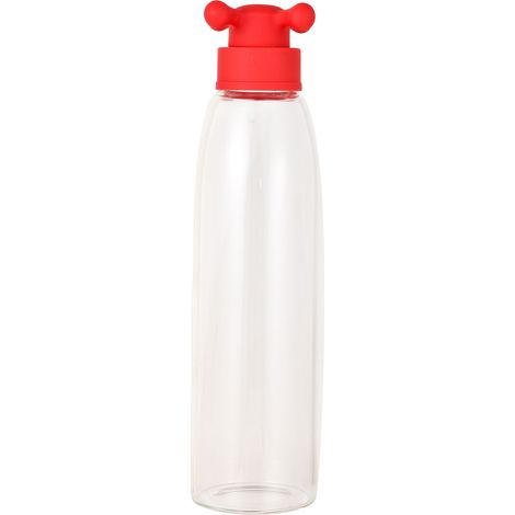 BOTELLA DE AGUA 500ML BOROSILICATO TAPA ROJO DE GRIFO - RAINBOW (1/5)