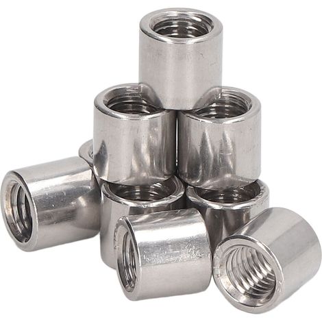 Kit de 10 écrous de raccordement cylindriques à filetage interne M101,5-14-L13mm (1/5)