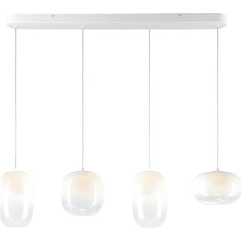 Lámpara colgante Vaso blanca de 15 W (1/5)