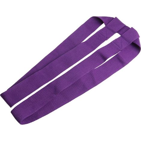 1 sangle/bande élastique pour tapis de yoga - Violet (1/5)