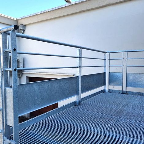 Parapetto - Lunghezza 450 mm / Altezza 1090 mm - 3403501701