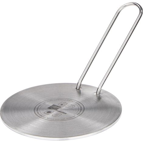 Disco bioclimático de acero inoxidable con manico 12 cm