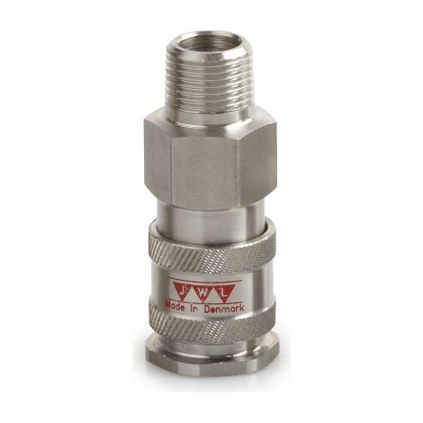 Embrayage en acier inoxydable 316, série JWL 540