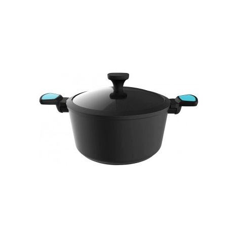 Cecotec Pot Polka Platinum 28 Pot Thunder. Diamètre 28 cm, Aluminium Forgé, Revêtement Antiadhésif Teflon Platinum Plus (1/5)