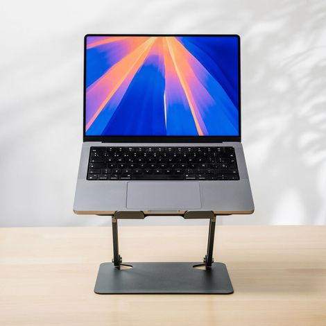 Soporte para portatil plegable y regulable lastan innovagoods un soporte para portatil plegable y regulable de gran calidad que facilita el uso del (1/5)