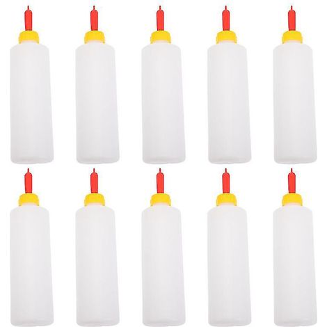 10er-Set Aufzuchtflaschen für Nutztiere (1/3)