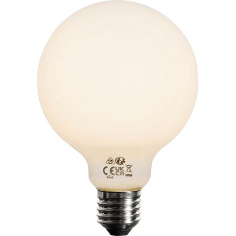 E27 dimmbare LED-Glühbirne Opal G95 5W 450lm 2700K (1/4)