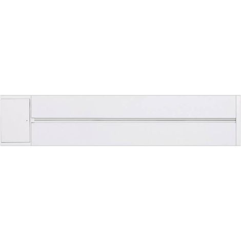 Carril base con interruptor 32A, 40cm KOOB, blanco (1/4)