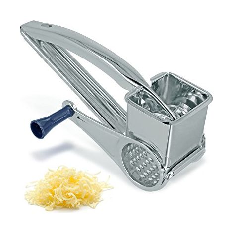 Metaltex Grattugia per formaggio in acciaio inox argento 19 cm (1/3)