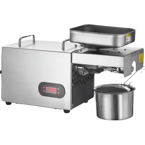 Ölpressmaschine, 1500W Leistung, 220V Spannung, einstellbare Temperatur, 1,5 kg/Stunde Ausstoß, Edelstahlmaterial (1/5)