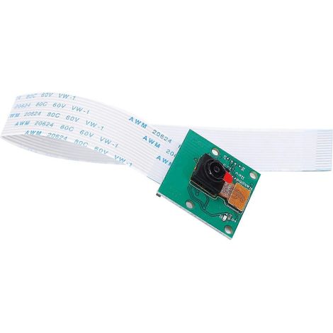 Grünes Kameramodul für Raspberry Pi 4 3B, 5 Megapixel, 15 cm Kabel, HBVRPI1508G V11
