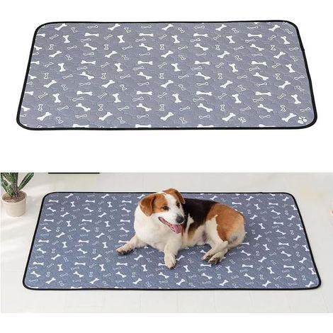 Hundetrainingsmatte für die Urinierung, rutschfest, saugfähige Polyesterbasis, strapazierfähig, ideal für den Innenbereich, Ausbruchsschutz für Hunde, 50 x 70 cm (1/5)