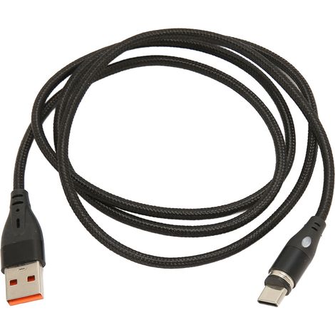 Câble de Charge Magnétique Type C 120W Super Rapide 9 Broches avec Adaptateur pour Téléphone et Ordinateur Portable (1/5)