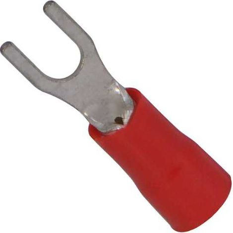 Cosse de câble Forche 1,5 mm Rouge Preisolees Trou 3 (1/3)