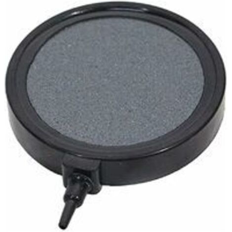 Disque Rond en Pierre pour Diffuseur Air Oxygène, Disque à Bulles d'air Aquarium, Pierre Disque Diffuseur Air Bulles pour Fish Tank Aquarium, Diamètre 13 cm