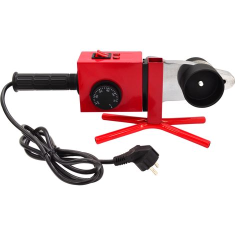 Máquina de soldar tubos de PVC AWTOOLS de 20-63 mm y 1500 W.