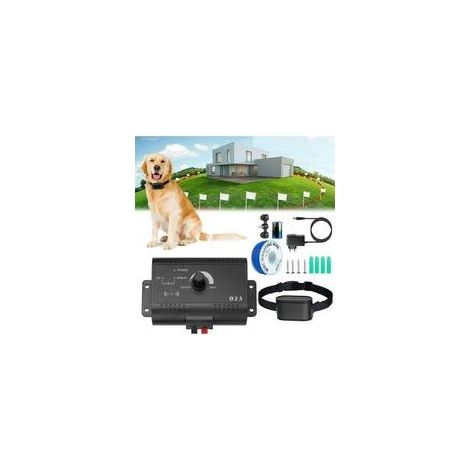 – Clôture électrique pour chien 200 m – Fil souterrain étanche et rechargeable – Correction par choc et tonalité – Installation rapide (1/4)