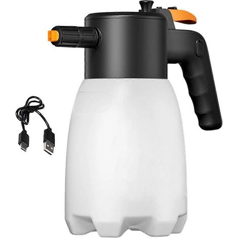 Tragbarer, 1,7-Liter-Schaumsprüher mit USB-Anschluss, wiederaufladbar, Schaumkanone für die Autowäsche (1/5)