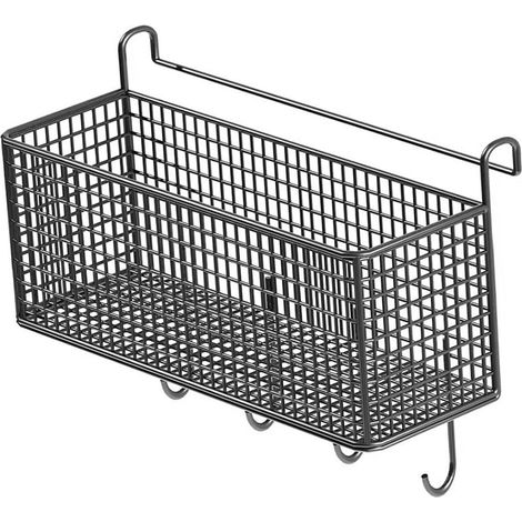 JSSEVN - Bedside Storage Solution: Hanging Basket for Laptop and Television, Medium (1/5)