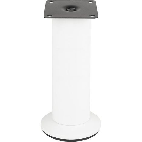 FS001 150 mm verstellbarer Möbelfuß, Hochglanzweiß SANS MARQUE