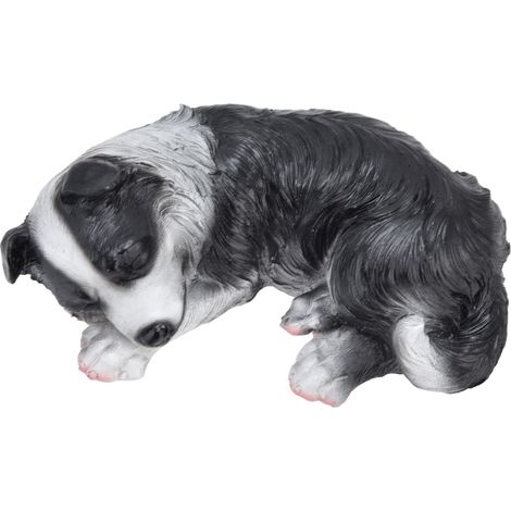 Statuette de Chien Réaliste et Mignonne pour Décoration de Jardin, Pelouse ou Bureau (1/5)