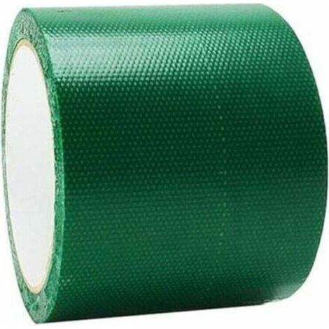Ruban de réparation étanche pour bâches et stores – 8 cm × 5 m – vert – résistant à la pluie et UV – adhésif renforcé (1/5)