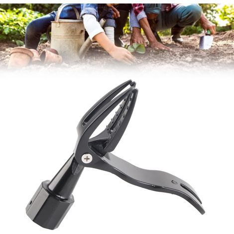 Arrache-Mauvaises Herbes Debout Professionnel en Alliage d'Aluminium pour Jardin, Ferme et Extérieur