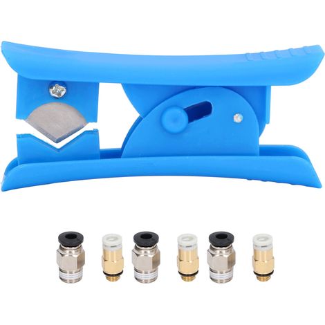 Kit d'alimentation à distance pour tuyau PTFE et coupe-tube, connecteur pneumatique et accessoires pour imprimante 3D (1/5)