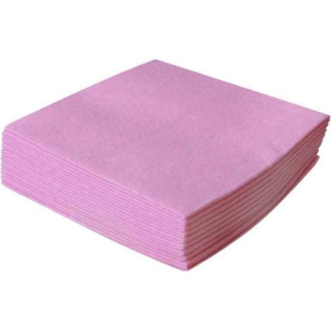 LAMATEX - Lavette non tissée rose - 38x40 - x10