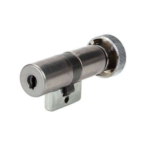 Bricard – Cylindre de serrure rond à bouton BLOCTOUT – Longueur 33,5mm – Livré avec 3 clés – Résistant au crochetage