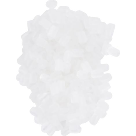 400 Pièces Attaches en Silicone pour Masque, Bande Élastique Transparente pour Oreilles et Connecteurs de Cordon Anti-Dérapant